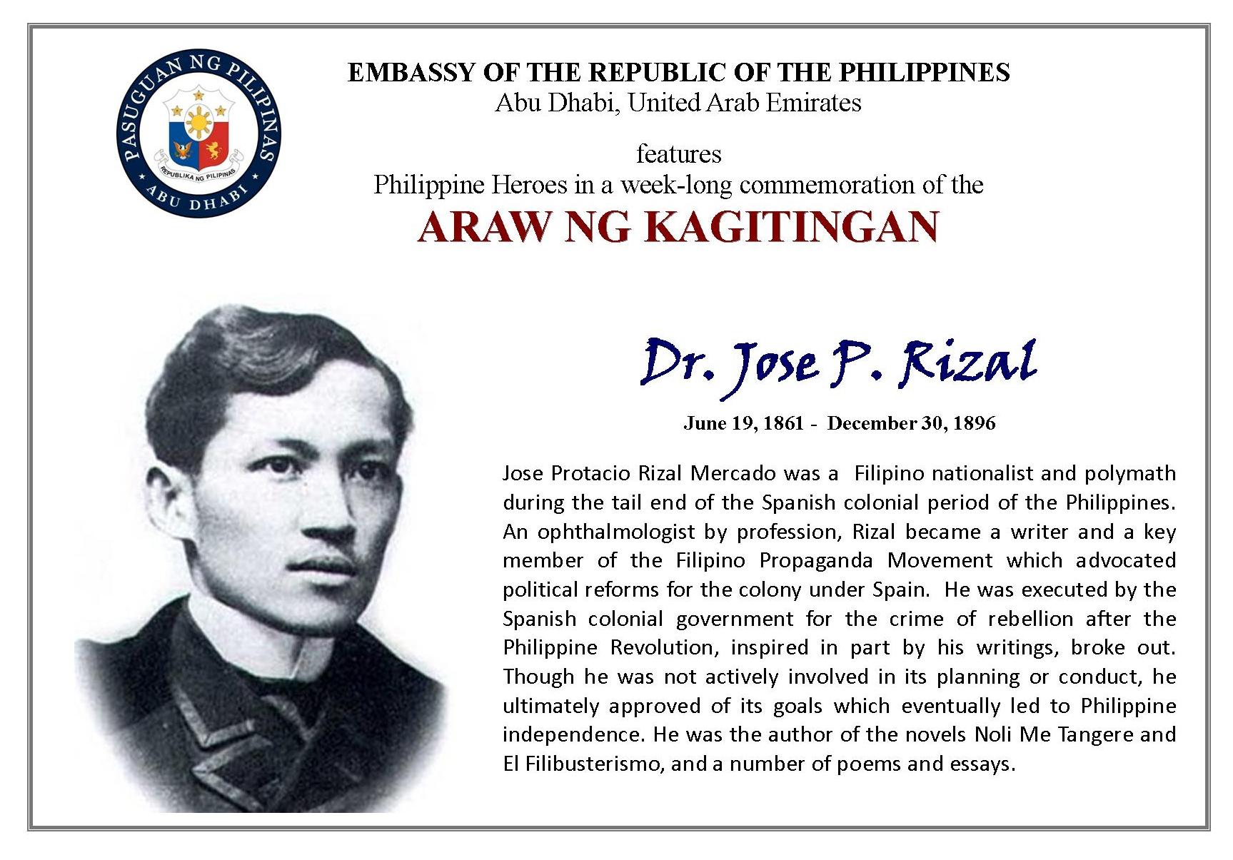 PH Heroes April 1 Rizal