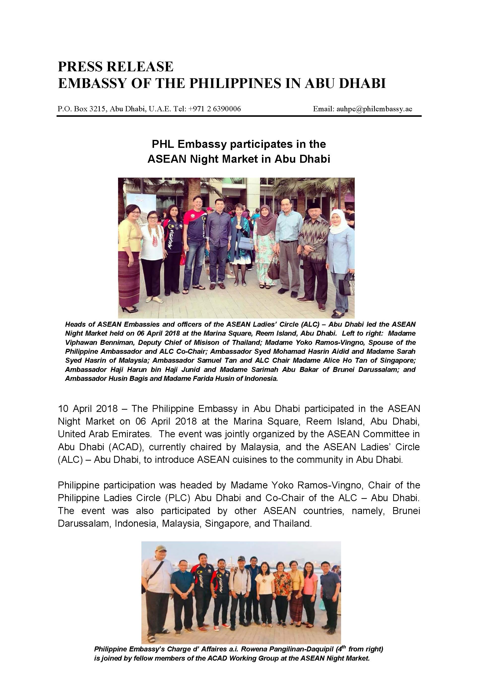 Press Release ASEAN Night Market 180406 Page 1