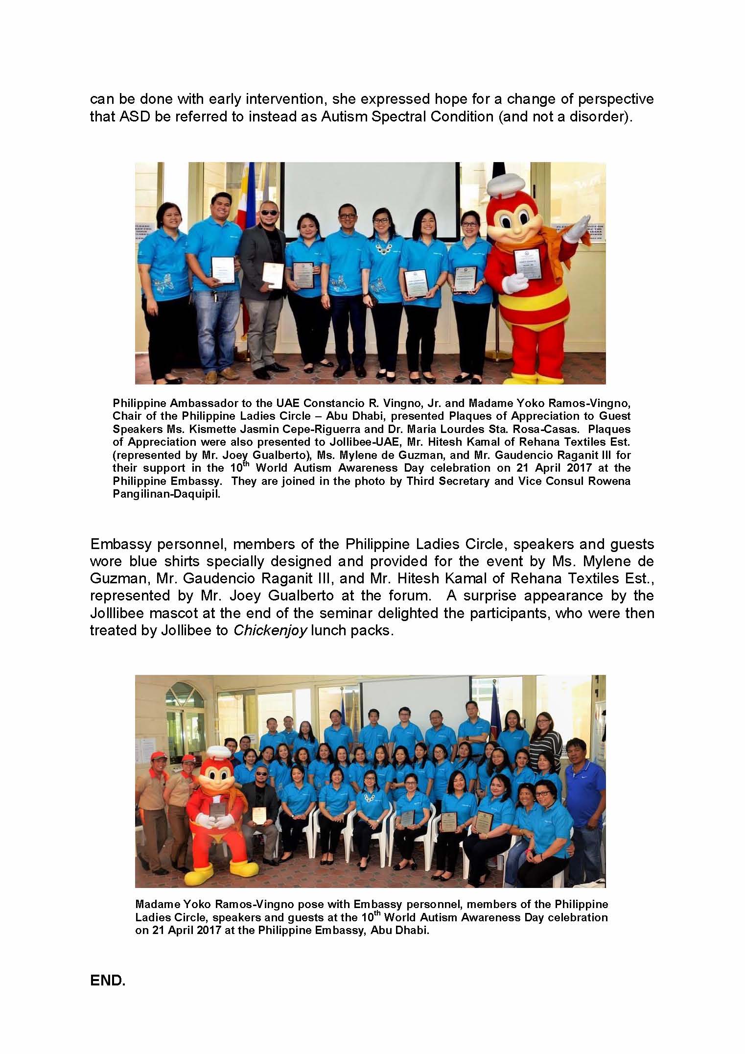 PR 10th World Autism Awareness Day 170421 Page 2