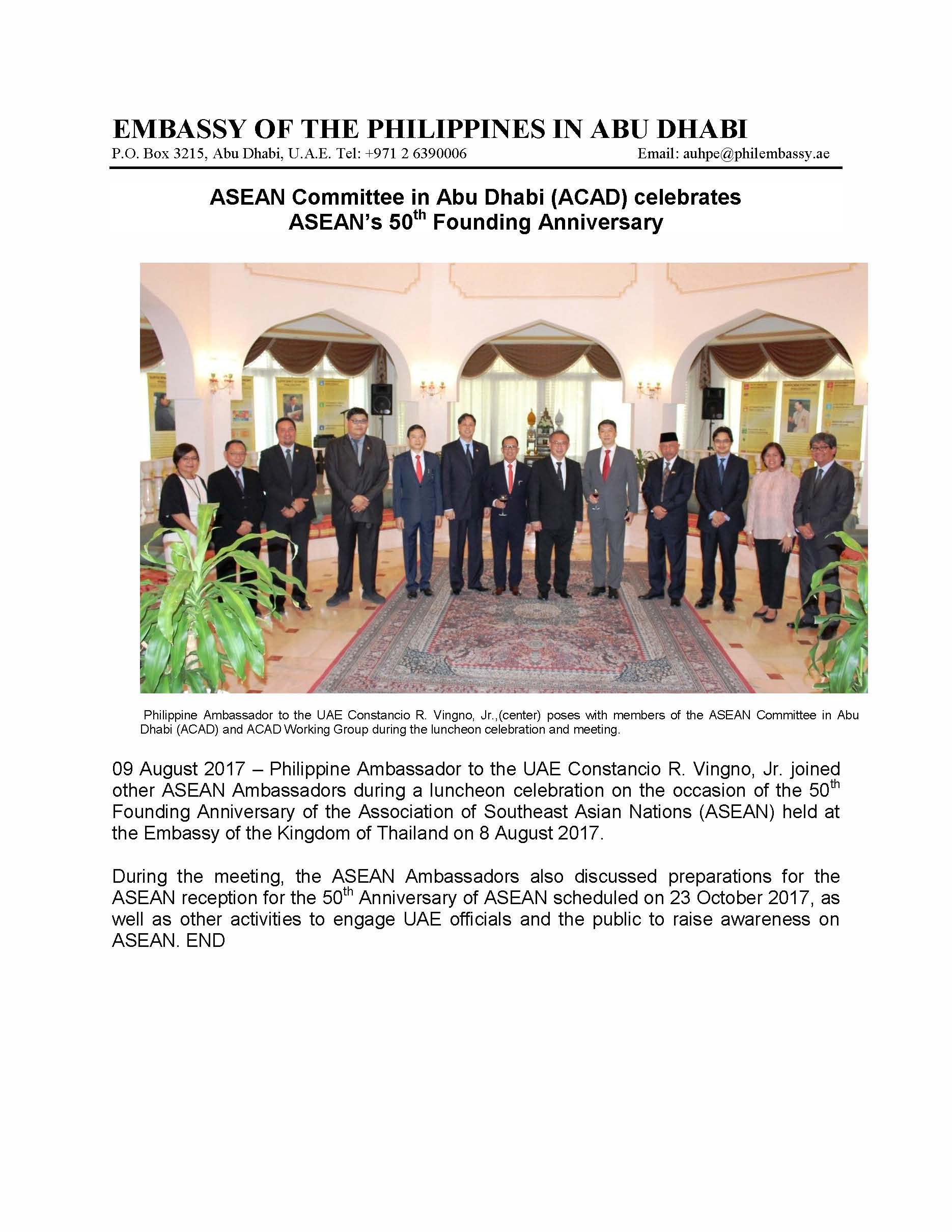PR ASEAN re Meeting of ACAD on 8 Aug 2017 Page 1