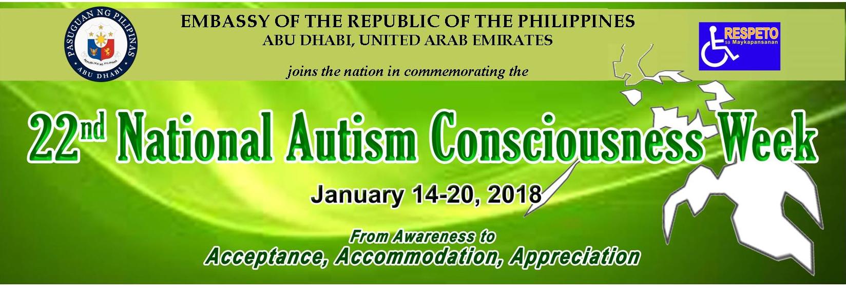 eBanner Autism Consciousness Week 2018