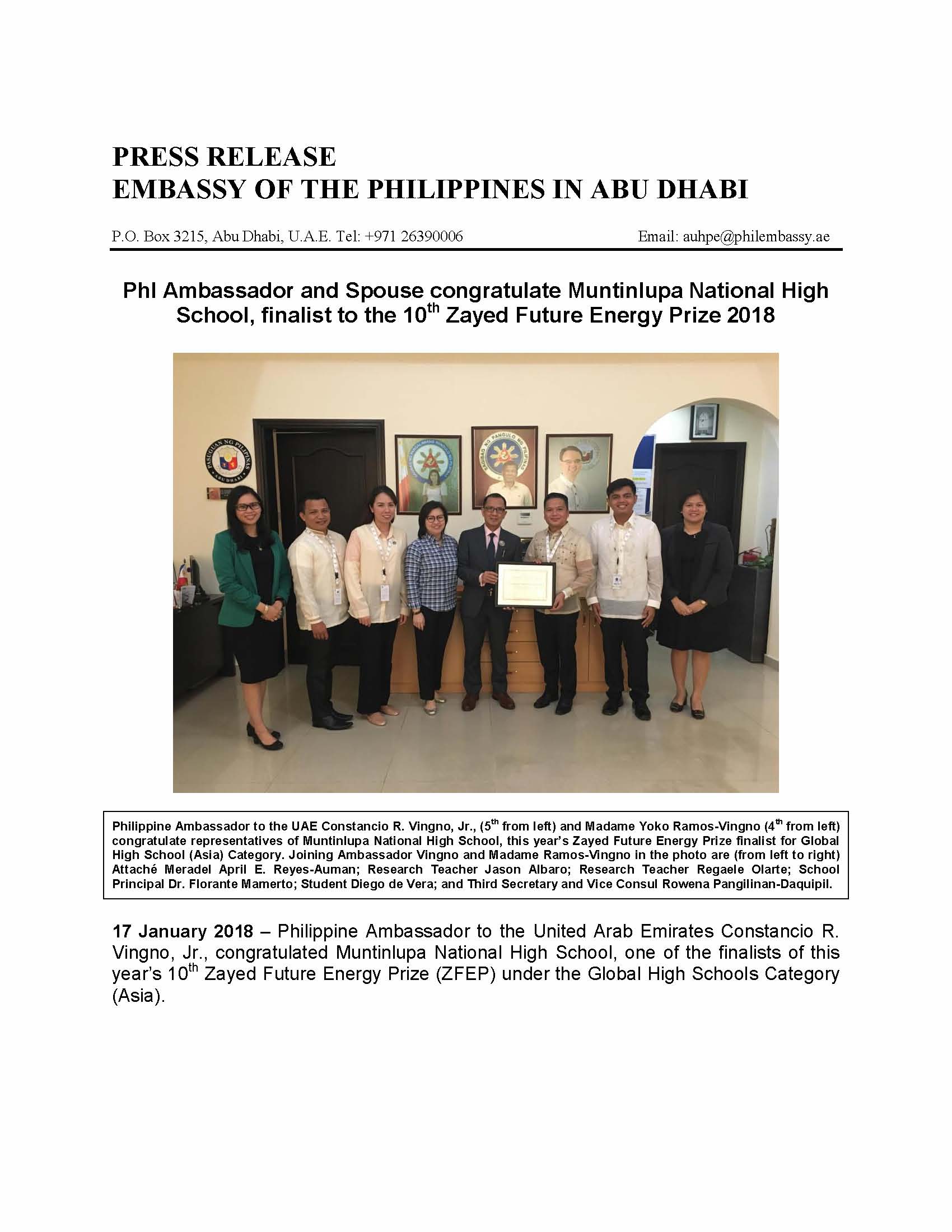 report on the opening ceremony of the adsw 2018 Page 1