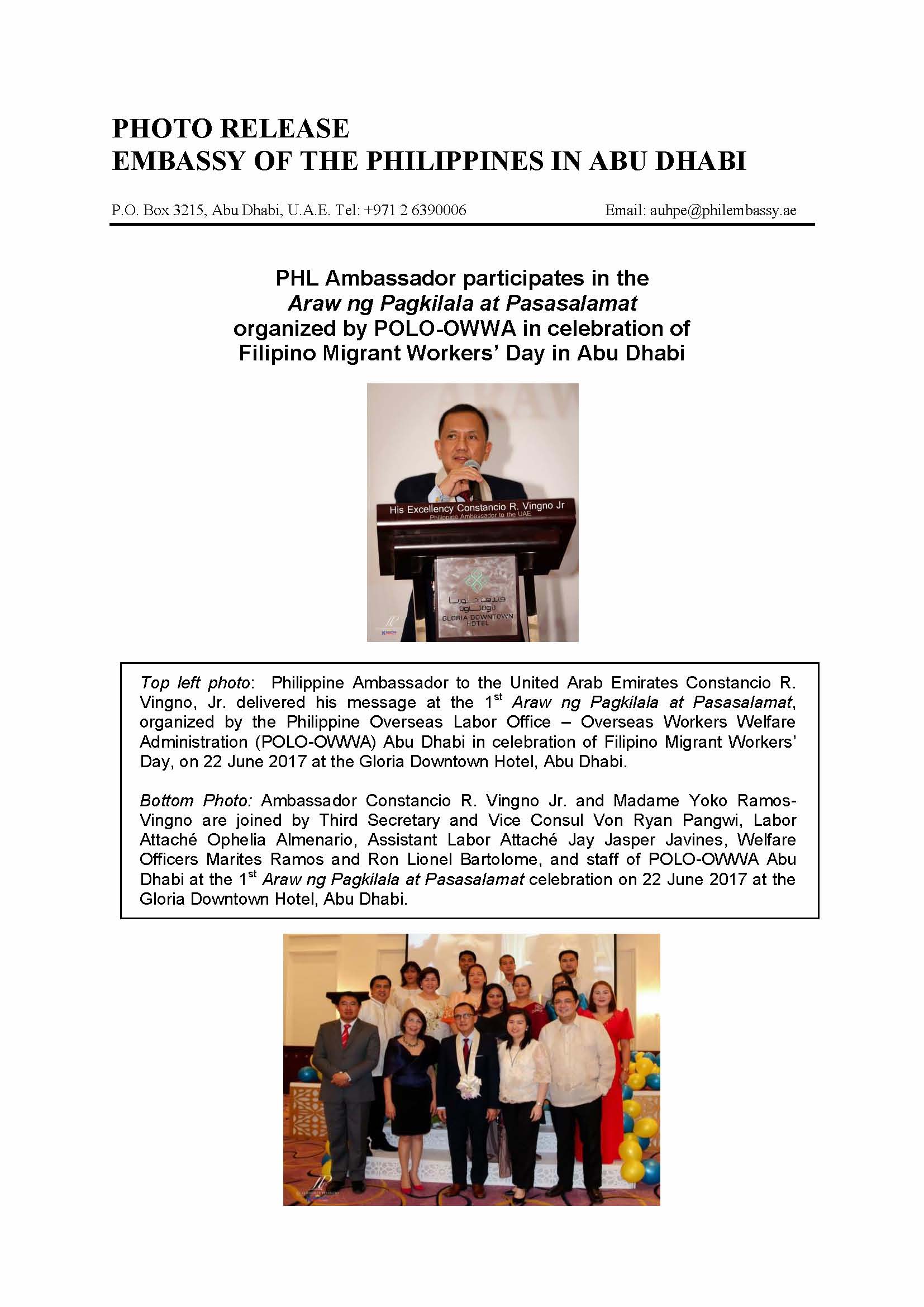 Photo Release ACRV participates in Araw ng Pagkilala at Pasasalamat 170622 1