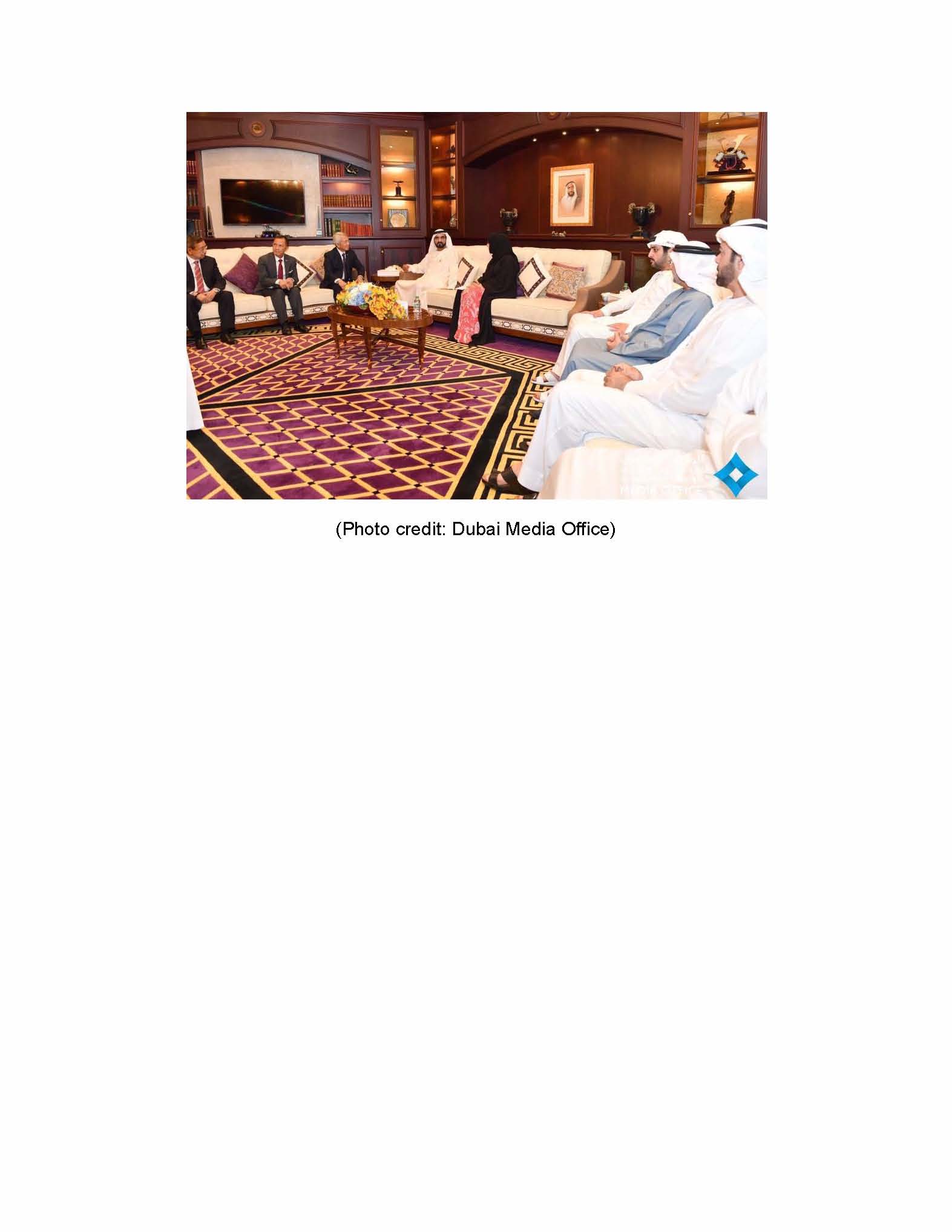 PRESS RELEASE SFA Yasay meets Sheikh Mohammed bin Rashid 2 Page 3