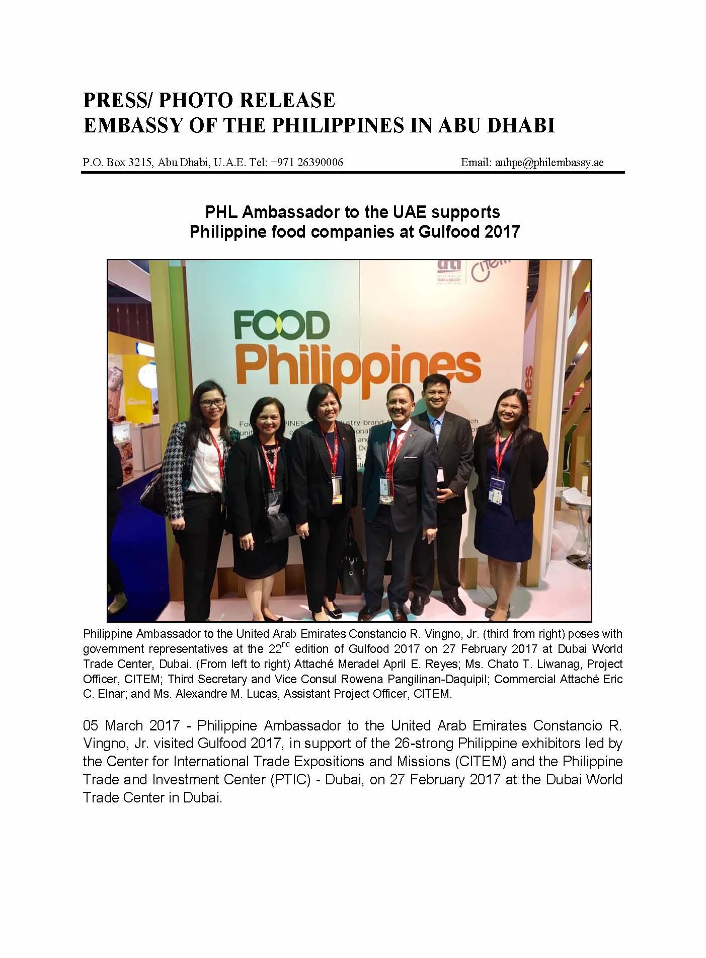 post attends gulfood 2017 2 Page 1