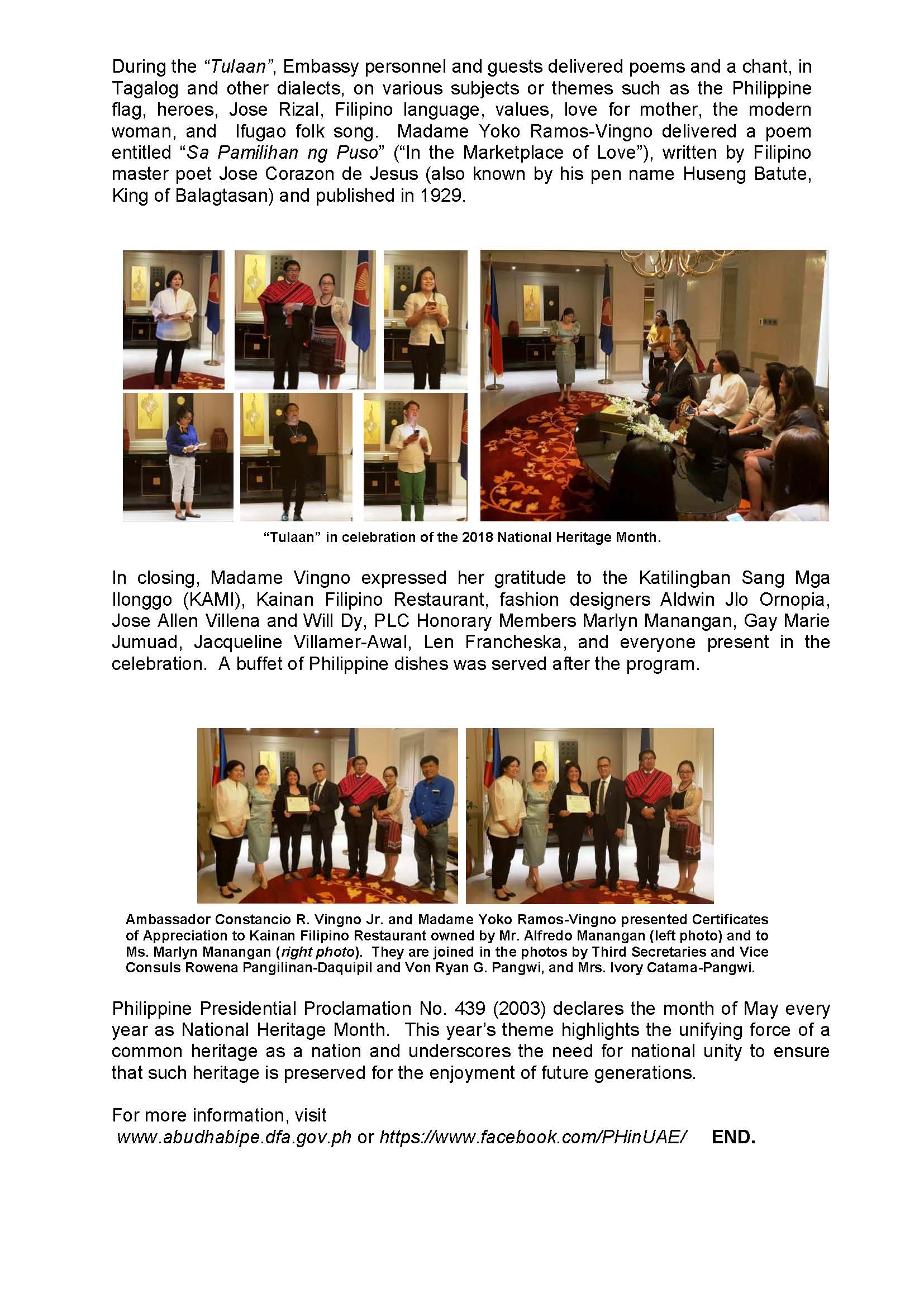 Press Release National Heritage Month Celebration 180524 Page 2