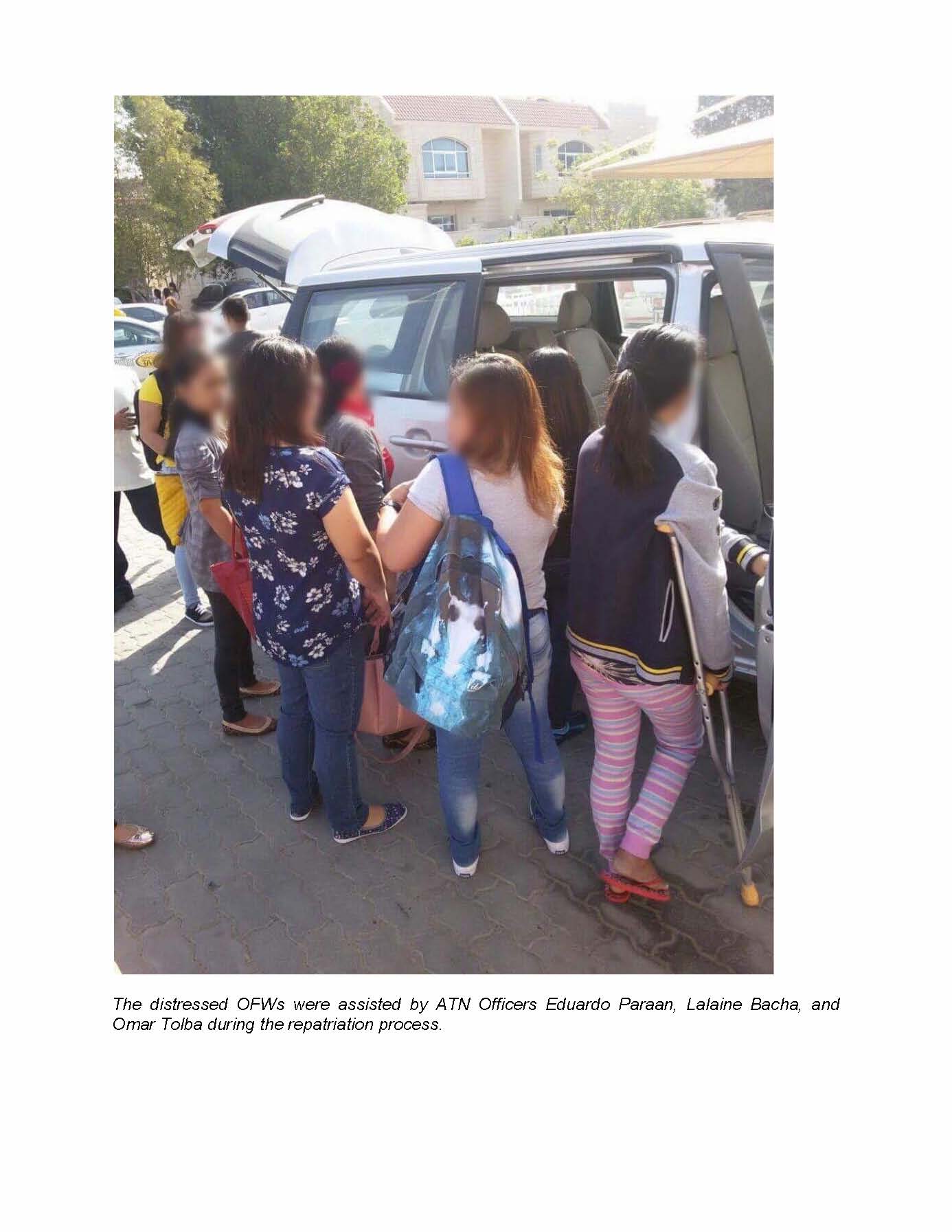 PR ATN Unit Repatriates 23 Distressed OFWs 170511 Page 2