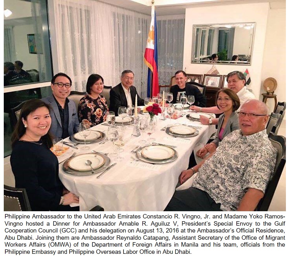 Dinner with Ambale Aguiluz