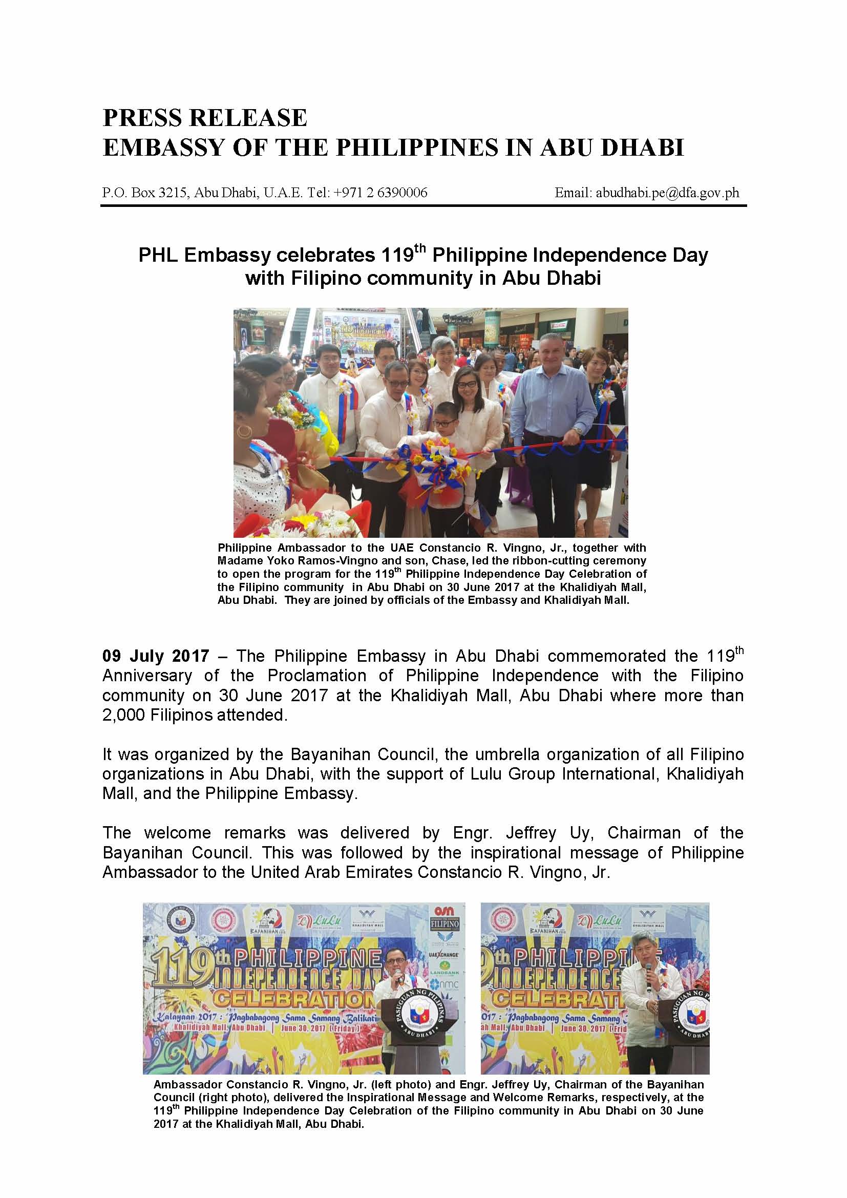 Press Release 119th PIDC in Khalidiyah Mall 170630 2 Page 1