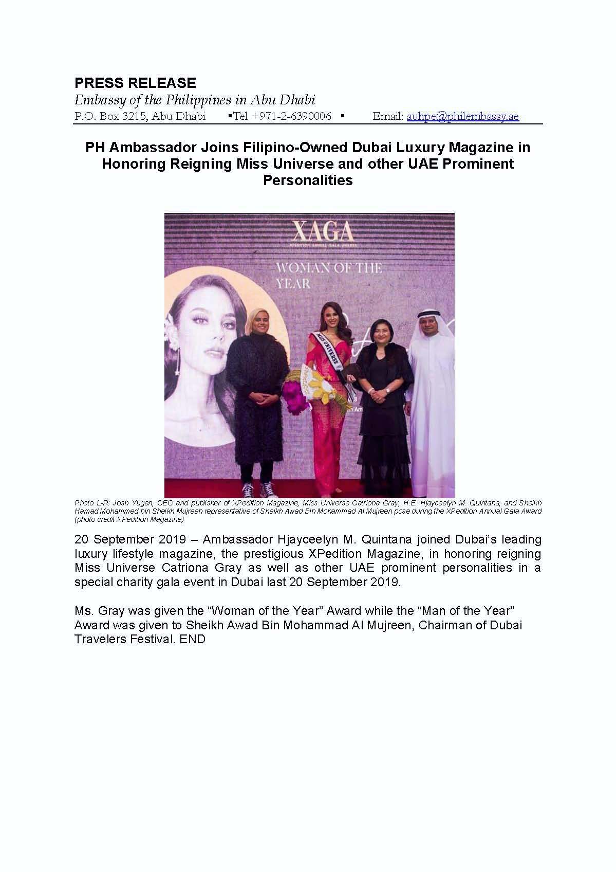 Press Release XAGA Event final